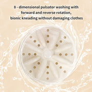 Double-Bucket Mini Washing Machine washing drum