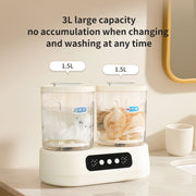 Double-Bucket Mini Washing Machine 3L capacity